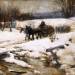 Horse Drawn Carts in Winter